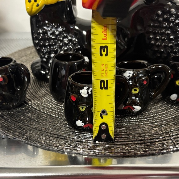 Vintages Poodle Decanter with shot glasses - Picture 14 of 15